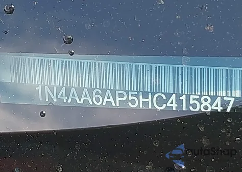 2017 Nissan Maxima 3.5 Sv из США, поврежденный, VIN 1N4AA6AP5HC415847